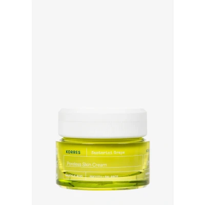 Imagen de KORRES SANTORINI GRAPE Crema refinadora de poros Suaviza, hidrata y minimiza los poros, con extracto uva Santorini, vegana, 40 ml
