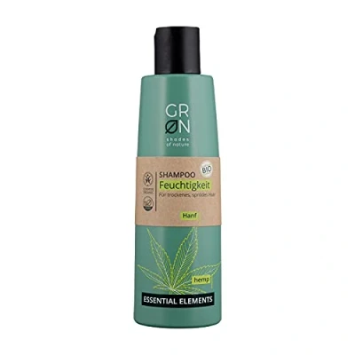Imagen de Grn shades of nature 30057 champú cosmético orgánico hidratante cáñamo para cabello seco y quebradizo vegano 250 ml