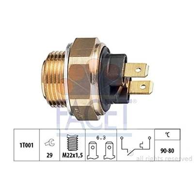 Imagen de Facet 7.5002 Interruptor de temperatura, ventilador del radiador