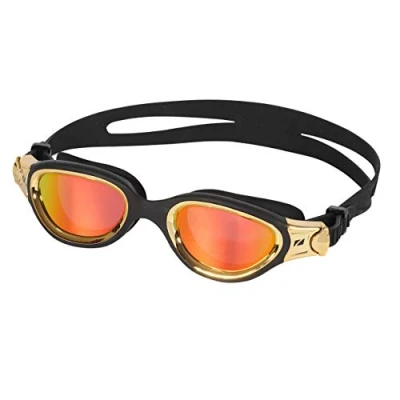 Imagen de ZONE3 Gafas de natación Venator x, Color Negro Oro, Talla única