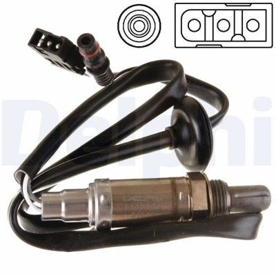 Imagen de DELPHI ES10276 12B1 Sonda lambda convencional, térmico MERCEDES BENZ: W124 Coupé, Clase E Berlina