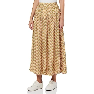 Imagen de Hurley Falda Mujer City Block Button Up Maxi