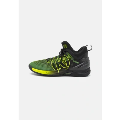 Imagen de Kempa Attack Mid, Calzado Deportivo Unisex Adulto, Negro/Amarillo Fluo, 42 EU
