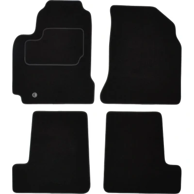 Imagen de MAMMOOTH A041 TOY310 PRM 01 Juego de alfombrillas suelo textil delante y detrás 4 negro Adaptado TOYOTA: RAV4 II SUV
