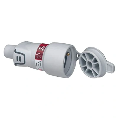 Imagen de Legrand Plexo LEG93829 Enchufe hembra (2P + T, estanco, IP44, con tapa de protección)