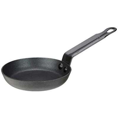 Imagen de Lacor 63712 Blinis Ferrum Sartén Hierro Antiadherente 12 cm, Negro