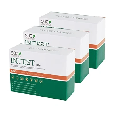 Imagen de 500Cosmetics Intest Cápsulas Naturales Para Prevenir y Evitar las Hemorroides Mejora la Circulación Combate el Estreñimiento Hombre Mujer.