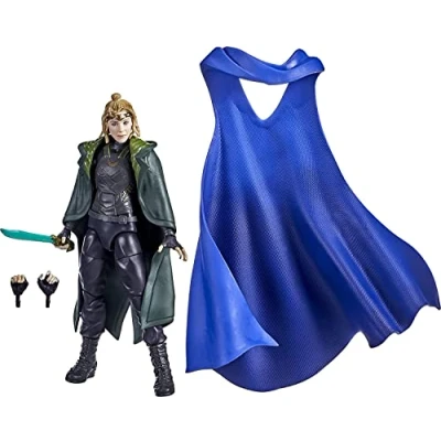 Imagen de Hasbro Marvel Figura de acción Sylvie 15.cm Legends Series, Incluye diseño Premium, 4 Accesorios y 2 Piezas Build A Figure