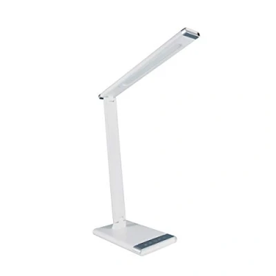 Imagen de Jandei lámpara Escritorio LED Con Carga USB Para Móvil, 3 Tonos de Color, Intensidad Regulable, Función Noche Y Modo Lectura, Mesita