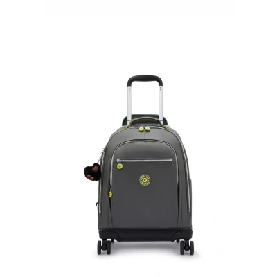 Imagen de Kipling New Zea, Mochila Grande con Ruedas, Gris (Back To Grey)