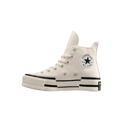 Imagen de Converse Lifestyle Chuck PLUS Zapatillas altas, Mujer, Talla: 44, Beige Tela
