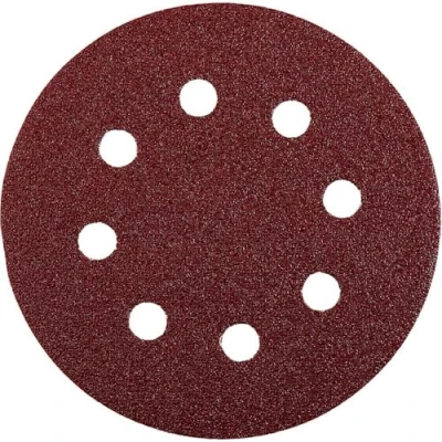 Imagen de KWB 49491906 Pack de 5 discos abrasivos (8 AGU, 125 mm GR 60, sistem Quick Stock)