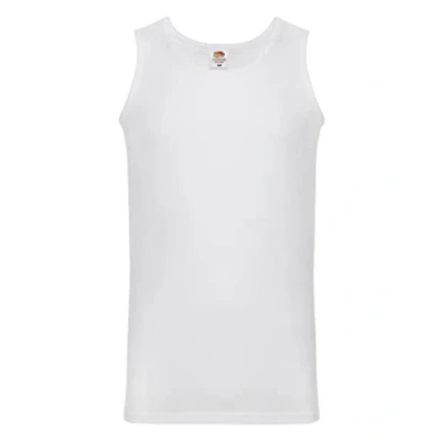 Imagen de Fruit of the Loom Camiseta Básica de Tirantes para Hombre (Grande (L)/Blanco)