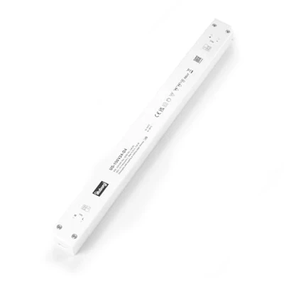 Imagen de illuburg Transformador LED 24V Regulable TRIAC Extraplano 30W 150W para Tira Alimentador Fuente de Alimentación