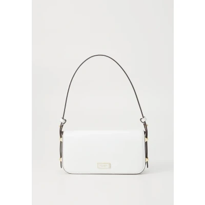 Imagen de kate spade new york LIV Pebbled Small Eastwest Shoulder Bolso de mano, Mujer, Talla: One Size, True white