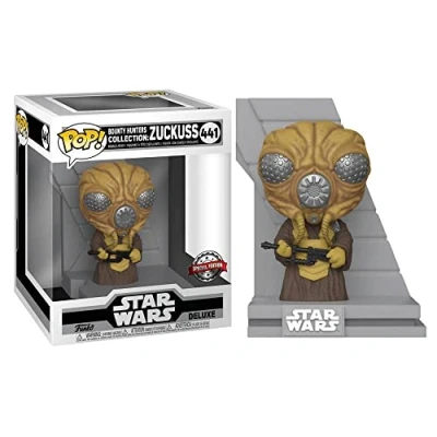 Imagen de Funko Pop! Star Wars: Bounty Hunters Collection Zuckuss Deluxe (Edición Especial)