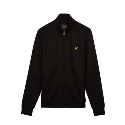 Imagen de Lyle &amp; Scott Fleece Lined Funnel Jacket Chaqueta fina, Hombre, Talla: Small, Jet black
