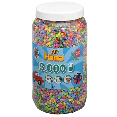 Imagen de Hama Bote de midi mix, 13000 piezas , color/modelo surtido