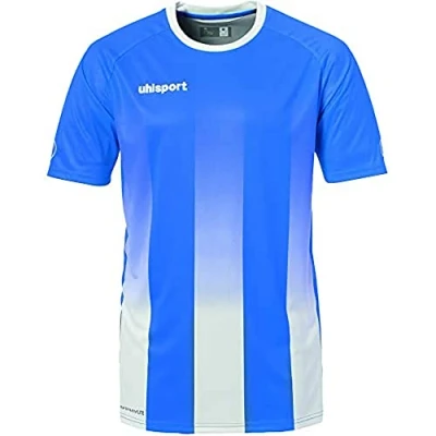 Imagen de Uhlsport Stripe Camiseta manga corta, Hombre, Rojo (Red/Black), 3XS
