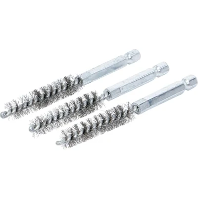 Imagen de BGS 3078 10 S Cepillo de acero mm 6,3 (1/4&quot;) 3 piezas
