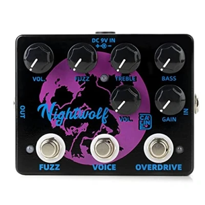 Imagen de Caline DCP 08 Nightwolf Overdrive de guitarra y pedal fuzz