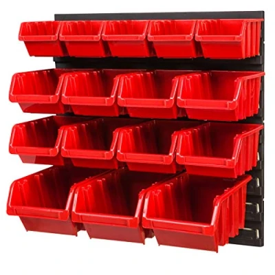 Imagen de PAFEN Sistema de almacenamiento 386 x 390 mm, cajas apilables, 16