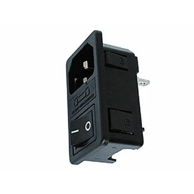 Imagen de Velleman EMBASE Male Clip Sable pour Chassis con Interruptor (&amp; Porte De Fusible