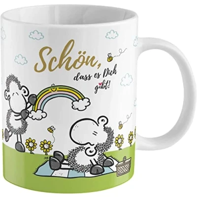 Imagen de Sheepworld 47058 Taza mágica (porcelana, 35 cl, 1 unidad, unidad)