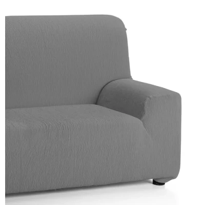 Imagen de Martina Home Emilia, Funda Elástica para Sofá de 2 Plazas, Gris, 120 a 170 cm ancho