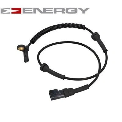 Imagen de ENERGY CA0115P Sensor de ABS Eje delantero 2polos 680mm 12V eléctrico negro oval Macho FORD: FIESTA 5, 5 Van