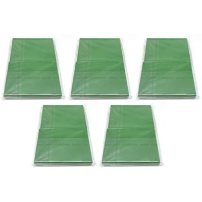 Imagen de docsmagic.de 5 x 100 Double Mat Green Card Sleeves Standard Size 66 91 Verde Fundas PKM MTG