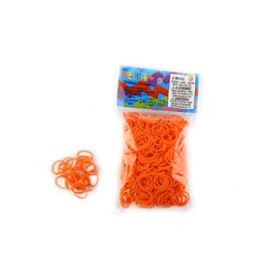 Imagen de Elásticos Rainbow Loom Naranja