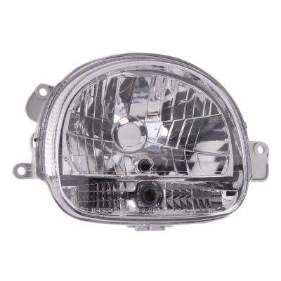 Imagen de VAN WEZEL 4344962 Faros derecha H4 transparente blanco para circulación por la sin servomotor reg. alcance luces RENAULT: TWINGO 1 Kasten
