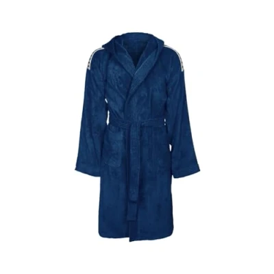 Imagen de arena Soft Robe Core Albornoz de Algodón para Hombre y Mujer, con Capucha Bolsillos, Unisex Esponja, Cómodo Ligero