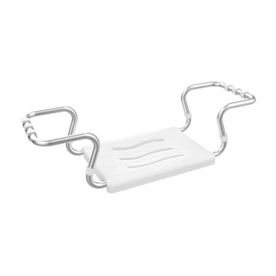 Imagen de MSV MS093 Asiento puente para bañera, aluminio 55/70 x 18.7 26.1 cm