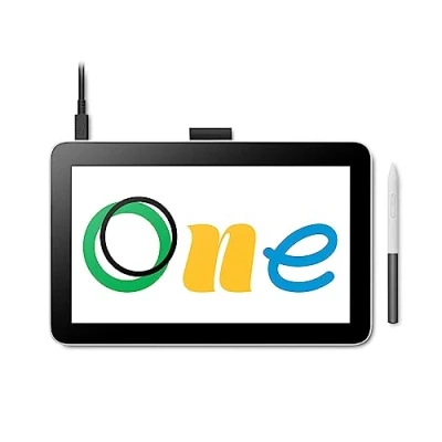 Imagen de Tableta gráfica Wacom One 12, 11.6 &quot;, Lápiz digital, Full HD, Multitáctil, Compatible con Windows, Mac, Android y Chrome OS, Negro
