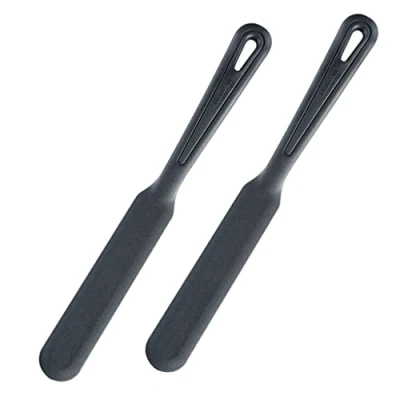 Imagen de Westmark 2 espátulas para crepes, resistentes al calor hasta 270 C, PPA, longitud: 33 cm, color negro, 286622E5