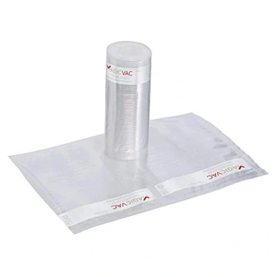 Imagen de Bolsas de envasado Magic Vac ACO1024, Pack 50 unidades, 20 x 30 cm, Plástico, Transparente