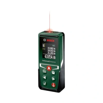 Imagen de Bosch medidor láser UniversalDistance 50 (Mide con precisión distancias de hasta m, Diferentes Funciones medición, función Memoria, en Caja cartón)
