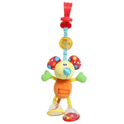 Imagen de Playgro Mimsy Ratón Rattle Teether, Color Naranja, Rojo, Azul (0101141)