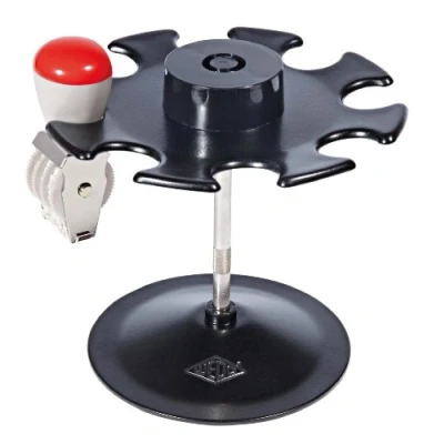 Imagen de Wedo 64801 Soporte redondo para 8 tampones, color negro