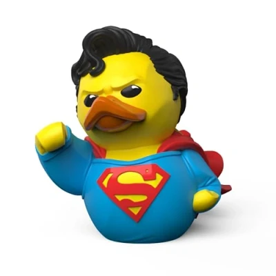 Imagen de TUBBZ Boxed Edition Figura Coleccionable de Pato Goma Vinilo Superman Producto Oficial DC Comics Cómics, TV, películas y Videojuegos