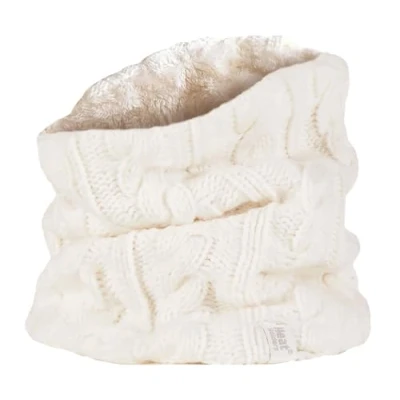 Imagen de Heat Holders Calentador térmico de cuello invierno para mujer, 3,5 tog, Talla única, crema, única