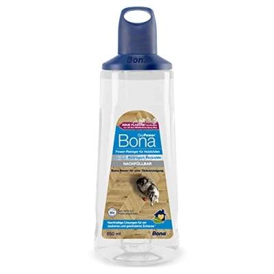 Imagen de Bona OxyPower Limpiador de suelos madera, 850 ml, cartucho para fregona spray premium