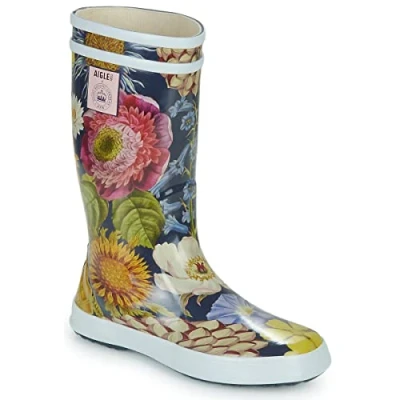 Imagen de Aigle Lolly Pop Play2, Botas de lluvia para Unisex Niños, Multicolor (Kew Multibloom), 27 EU