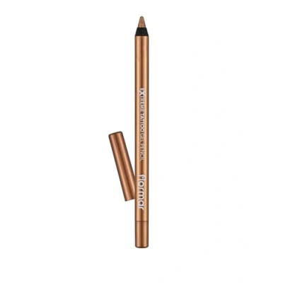 Imagen de Flormar Delineador en gel efecto tatuaje con glitter Lápiz de ojo resistente al agua Alta pigmentación, larga duración, waterproof Eyeliner para maquillaje ojos, 007 Gold Storm