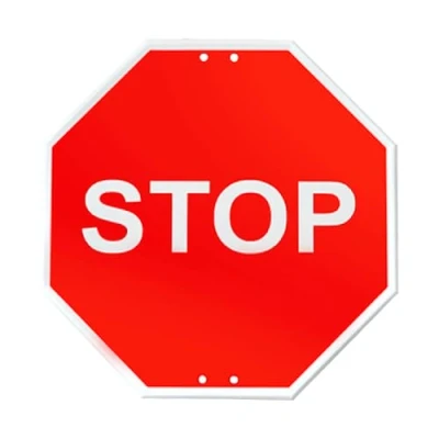 Imagen de Normaluz V10023 Señal Vial Octogonal Stop Metalica Termolacada 50 cm