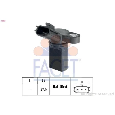 Imagen de FACET 9.0453 Sensor de Cigueñal Made in Italy OE Equivalent NISSAN: Primera Berlina, Almera II Hatchback, Hatchback