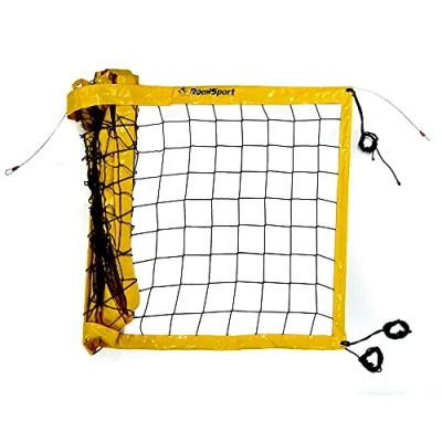 Imagen de RomiSport Pro Pcv, Red de Voleibol Adultos (Unisex), Amarillo, 8,5 m