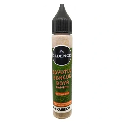 Imagen de Cadence Pintura Glitter Dimensional Oro Arcoiris DIP457